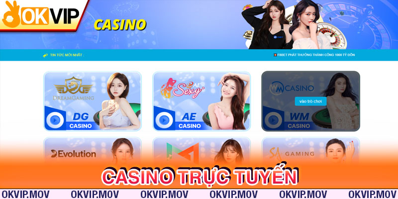 So tài thú vị tại sòng casino trực tuyến