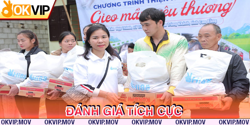 Đánh giá OKVIP gieo mầm yêu thương cùng bà con tỉnh Cao Bằng