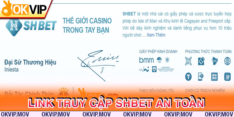 Chia sẻ link truy cập vào SHBet update mới nhất 2024