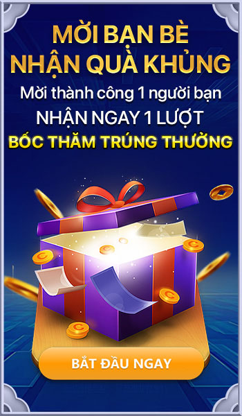 mời bạn bè nhận quà khủng