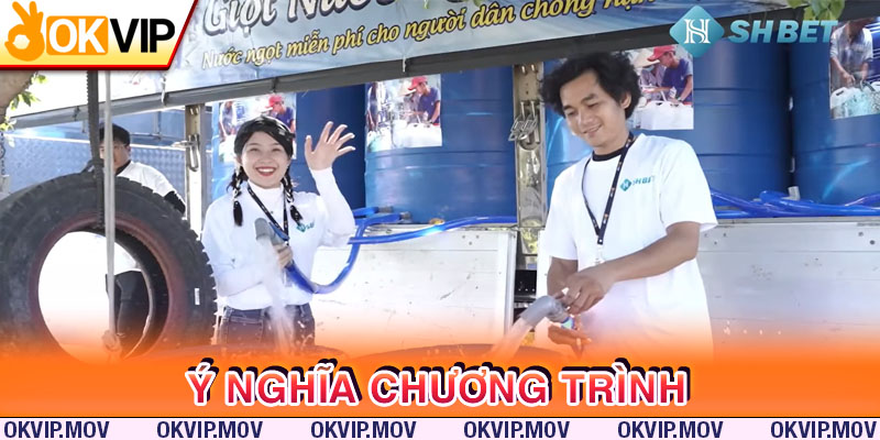 Chuyến từ thiện giọt nước nghĩa tình với ý nghĩa to lớn 