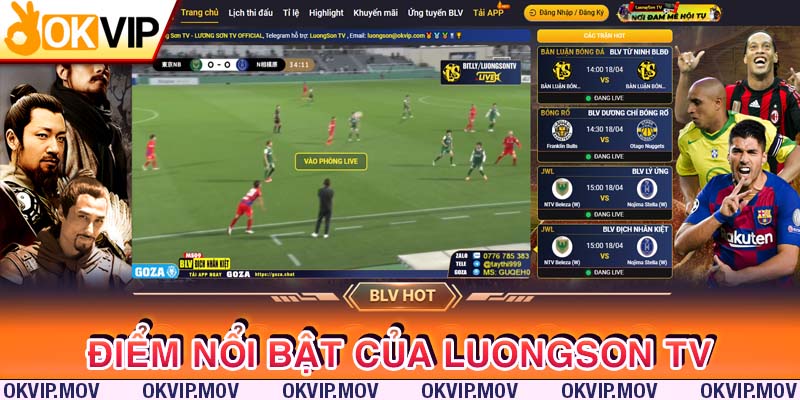 Luongson TV và những điểm nổi bật