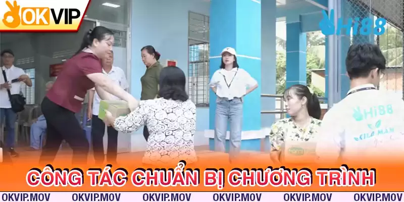 Công tác chuẩn bị cho chương trình thiện nguyện "Điều Ước Của Mẹ"