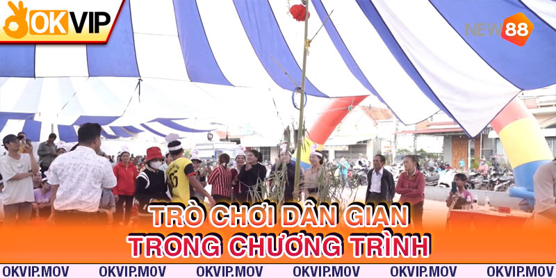 Nhiều trò chơi dân gian mang đậm bản sắc văn hoá Tây Nguyên được tổ chức